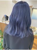 【racic】ネイビーブルーカラー 10代20代30代