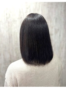 テトテ 門戸厄神店(tetote) / ヘルシースタイル / 髪質改善 / 黒髪ストレート /