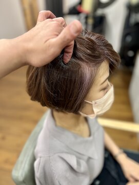 ピッカヘアーデザイン(PICKA hair-design) パープルグレー