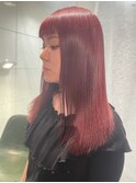 ワンブリーチでできる！今流行りのワインレッド【加藤沙久楽】