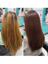 ヘアアンドメイク サファイア 豊橋店(ヘア&メイク SAPPHIRE)&nbsp;#イメチェン#エクステ#大変身#ギャル#清楚#正義