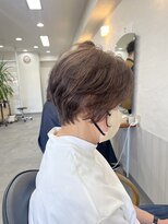 キロ 平岸店(KIRO) ピンクベージュ×ショートレイヤー