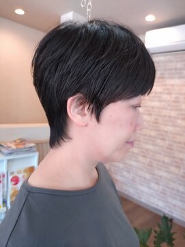 ミエル(miel) 【hair design miel】大人ショートカット