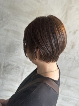 アンディ ニジュウサンド クリエイション(and D 23℃ creation) 丸山ショート/大人ショート/ショート/アッシュグレー