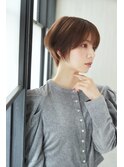 【京都ショートへア】上品簡単スタイリングショートヘア