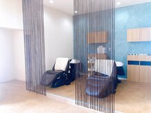 ワンワールドパルク(One World Parc)の雰囲気（体に負担の無いフルフラットなシャンプー台です）