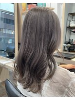 サロンドジョー(salon de joe) 【井上】ダブルカラーケアブリーチシルバーグレージュベージュ