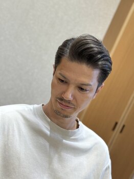 理容室 縁 本店の写真/《水戸/barber》ヘアスタイルの提案からお手入れケアのアドバイスまで丁寧に対応致します。
