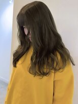 メゾンアクア 表参道(Maison ACQUA)&nbsp;☆ブリーチなしダブルカラー オリーブ オリーブベージュ