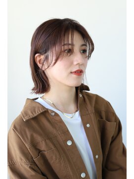 エクリ シセイドウ 麻布十番店(equri×SHISEIDO) ボブスタイル