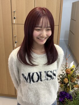 ルブランヘアギャラリー(Le blanc hair gallery) ブリーチなしダブルカラー