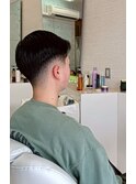 20代30代40代ラウンドマッシュショート爽やかツーブロック