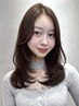 カット〔レイヤーカット/くびれボブ/顔まわりカット/前髪カット/韓国ヘアー〕