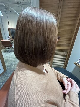 リジェール 鶴舞店 イメチェン、レッドブラウン、似合わせカット