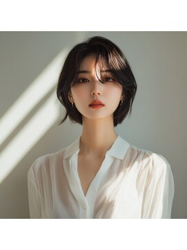 e.m.a プレミアムビューティーサロン 栄駅店(e.m.a PREMIUM BEAUTY SALON) ボブ/イメチェン/外ハネボブ/美髪/ワイドバング/髪型