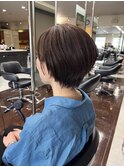 大人ショートボブ