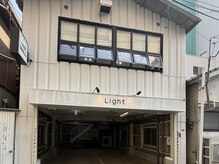 ヘアーサロンライト(hair salon Light)の雰囲気（hair salon Lighへはかわいい"ハサミマーク"が目印♪）