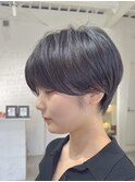 別府ショートボブ顔まわりレイヤーカット髪質改善カラー30代
