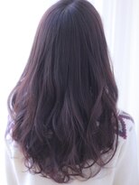 ヴィヴィ(VIVIE)&nbsp;モテ髪ラベンダーパープルグレージュバイオレットデジタルパーマ