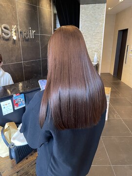 オプスヘアーフェリース(OPS HAIR feliz) 秋色コーラルブラウン