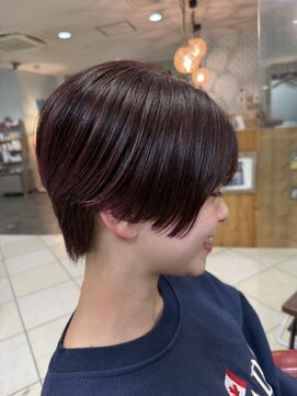 アース 津田沼店(HAIR&MAKE EARTH) ハンサムショート