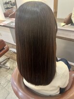 エイクス 津田沼(AQs) 着物ヘア/大人ガーリー/ダークアッシュ/似合わせカット/津田沼