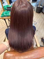 ユニ バイ マグ 長野店(Uni.by Mag)&nbsp;ツヤ髪◎髪質改善カラーラベンダーブラウン艶カラー