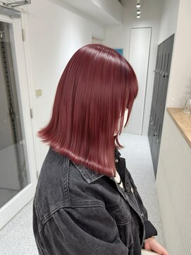 メルトトウキョウ(melt.tokyo) インナーカラー/トリートメント/デザインカラー/ペールピンク