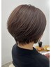 カット+髪質改善ケアヴィラロドラカラー+トリートメント　通常￥21,560