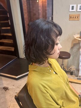 ロルド シェリ(Rold Cheri) 【山本智文】ショートバングボブパーマ
