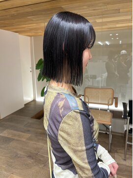 ラロ(raro) タッセルボブブルーブラック