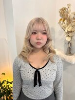 アンドソー 池袋(&so.) ハイトーンカラー/ホワイトブロンド/レイヤーカット/池袋
