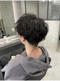 シャドウパーマ波巻きパーマ/ケアパーマ/メンズカット
