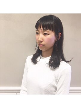 フェンヘアーアイス 中目黒(Fen.hair ici) 黒髪ナチュラルミディアム