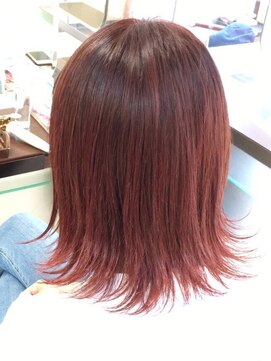 ヘアークリアー 草加 大人フェミニンローズカラー ＜柴野COLOR＞