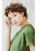 クセ毛風エッジパーマ