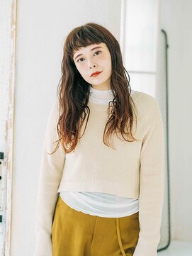 プロデュース 相模原店(Produce) 厚めバング☆重軽ウェーブ♪グラデーションカラー