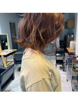 キチ(kichi.)&nbsp;[kichi.] ロブ×テラコッタベージュ