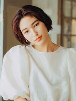 エム(EM)&nbsp;センターパート大人ショートボブ◯20代○30代○40代