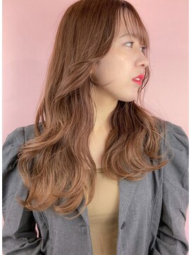 ヘアアンドビューティー クローバー(Hair&Beauty Clover) おくれ毛お顔周りカット/ニュアンスカラー