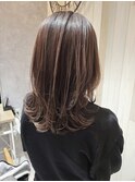 フェミニンセミロング