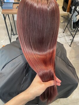 ネクストハラジュク(NEXT HARAJUKU) メルティーカラーフェミニンロング似合わせカット[原宿/表参道]