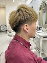 アールプラスヘアサロン(ar+ hair salon)&nbsp;刈り上げツーブロックマッシュ