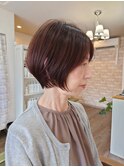 【hair design miel】大人ショートボブ