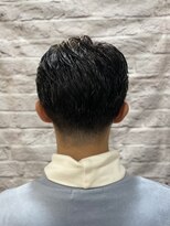 グレイスフル バーバープラチナム 六本木店(Graceful Barber platinum)&nbsp;七三分け/ツーブロック/ナチュラル/スーツ/黒髪