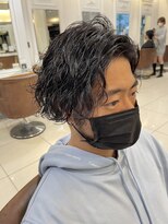 ネオリーブアイム 横浜西口店(Neolive aim)&nbsp;波巻きスパイラルパーマツーブロックツイストスパイラルパーマ