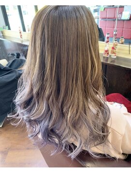 シャンプーボーイアネックス(SHAMPOO BOY Annex) インナー×薄紫byERINA