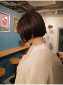 【ミニボブ/阿部達哉】ショートボブ/まるみショート/内巻きボブ