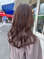 ヘアーエポック(hair epoque) 小顔ショコラアッシュヘルシースタイルふんわりカール