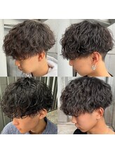 メンズ/パーマに特化したサロン◎ 名古屋駅/波巻きスパイラルパーマ/ツイストスパイラルパーマ/ブリーチ
